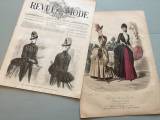 Fashionplate and paper 11 April 1886